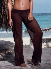Fold Over Mesh Trouser